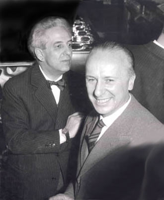 Mario Pavesi e Angelo Bianchetti